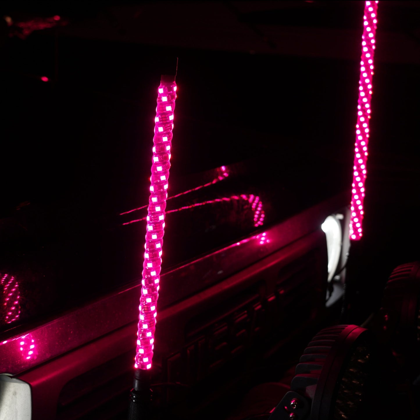 2ft (61cm) LED Whip Light  - Pair