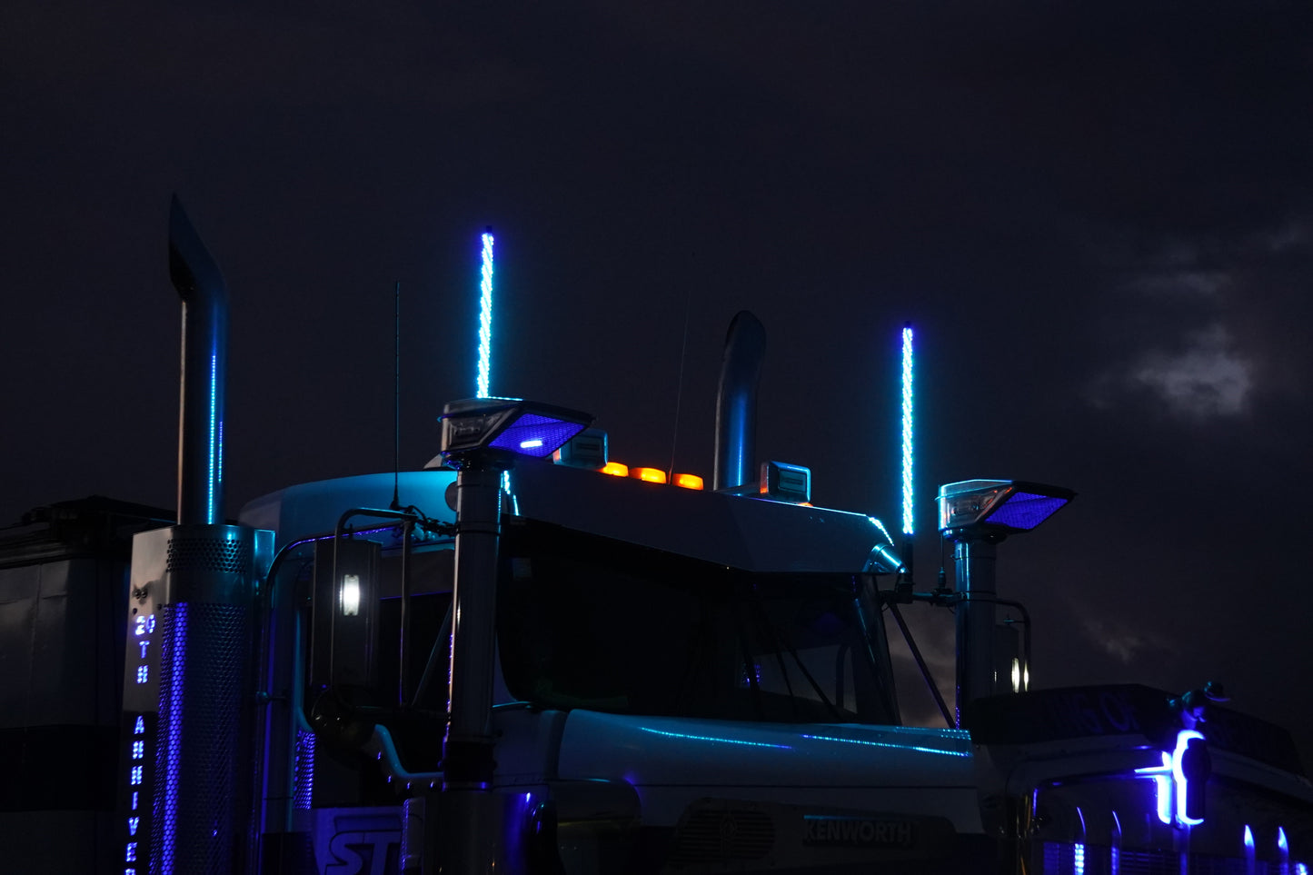 2ft (61cm) LED Whip Light  - Pair