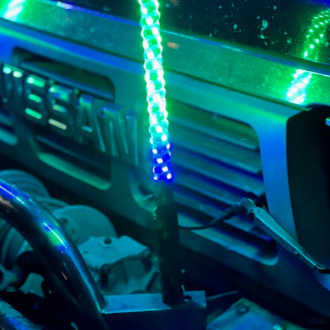LED Whip light RGB NZ 4wd