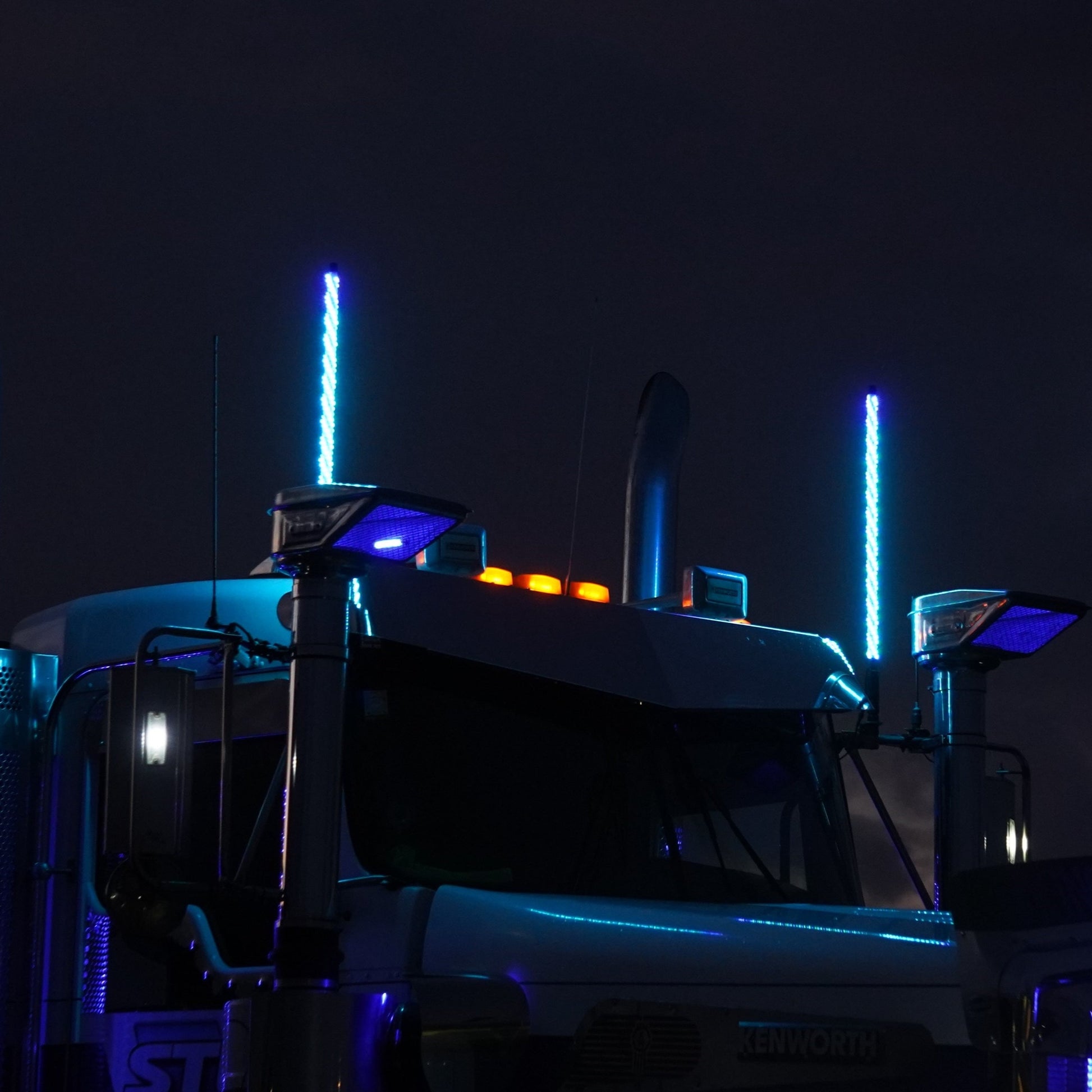 NZ Whip lights on trucks 3ft pair
