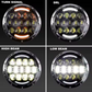 7" RGB LED Headlight